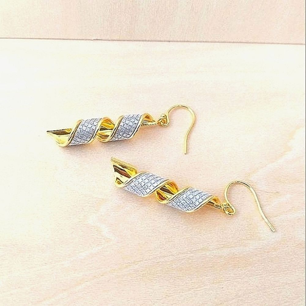 Spiral Earrings   - Picture 3 of 8